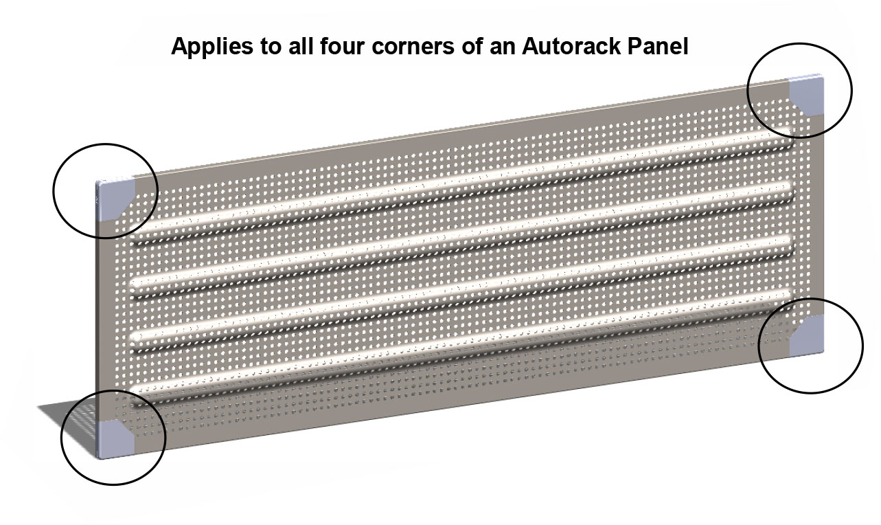 Autorack Panel Corner Protector