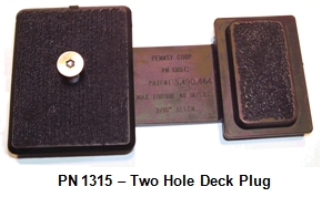 Two Hole Deck Plug